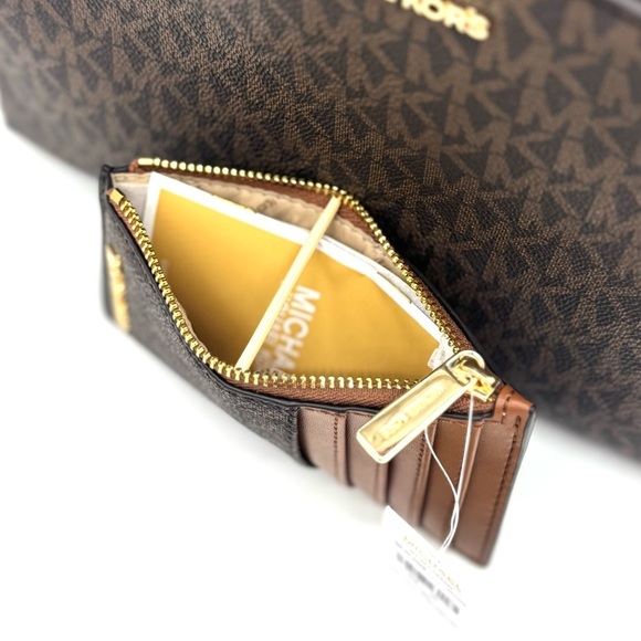 Michael Kors Trisha Medium Triple Compartment Crossbody Bag & Matching Wallet - Picture 11 of 12